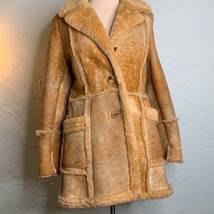 Vintage Leather Attic coat